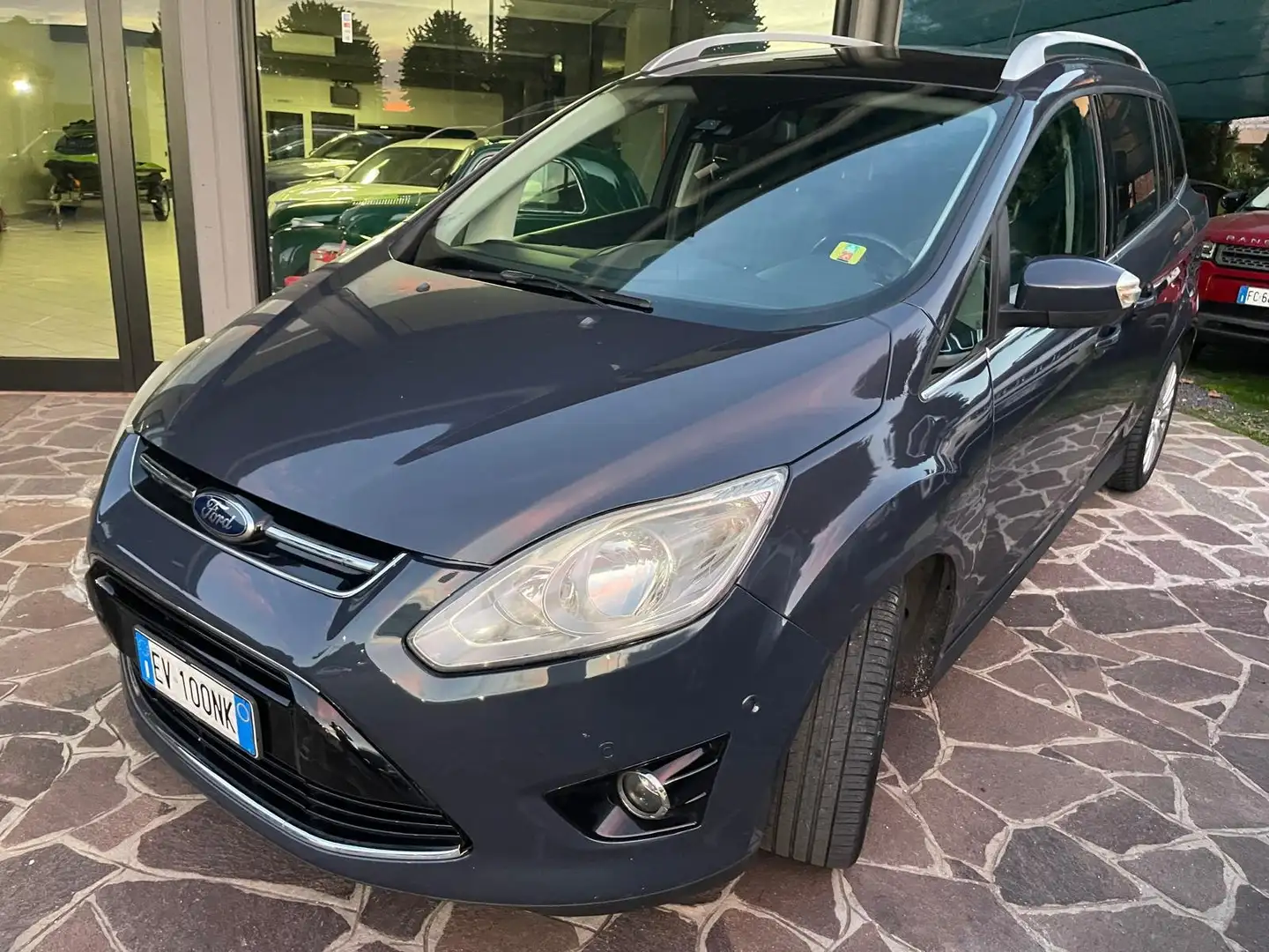 Ford C-Max C-Max 7 II 2010 C-Max7 1.6 tdci Titanium 115cv Bleu - 1
