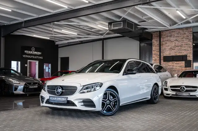 Mercedes-Benz C 400 C400 T 4Matic|AMG-LINE|NIGHT-PAKET|BURMESTER|AHK