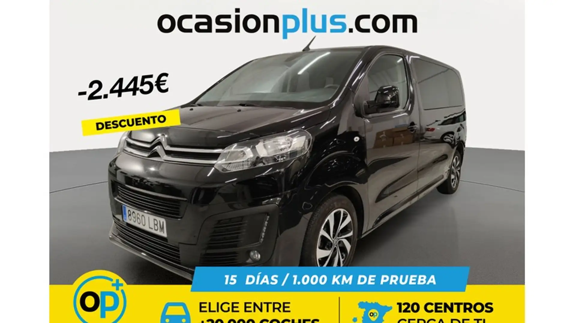 Citroen SpaceTourer BlueHDI M Business 120 Negro - 1