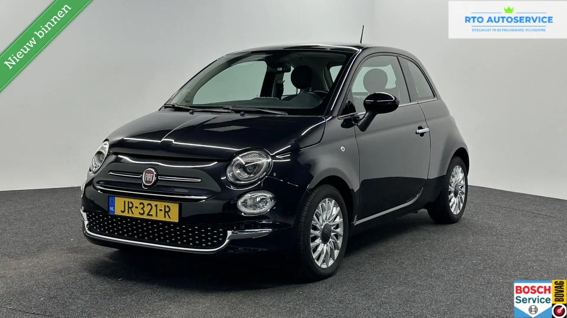 Fiat 500 0.9 TwinAir Turbo Holiday Edition Schwarz - 1