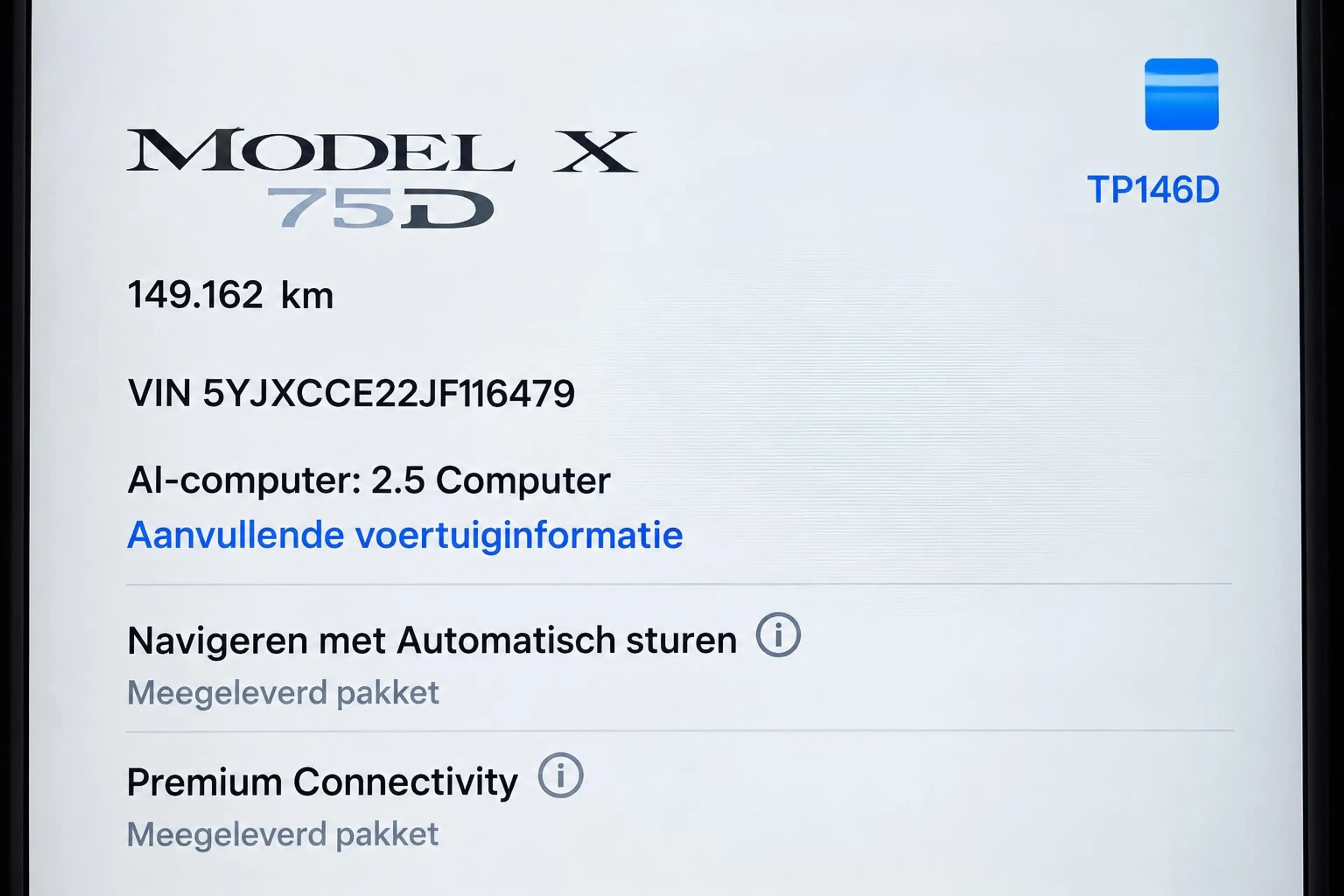Tesla Model X 75D Base 7p. — photo 8