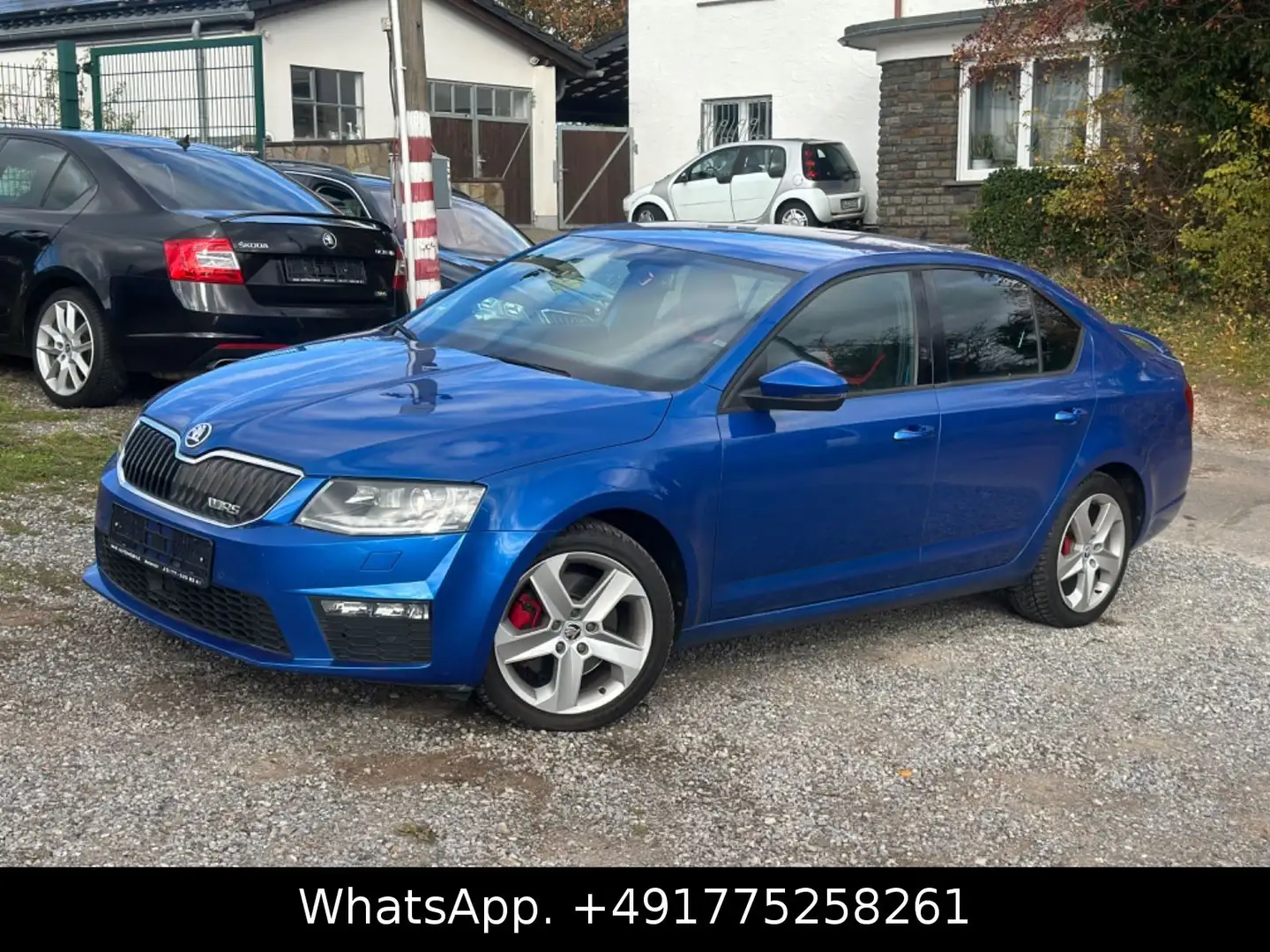 Skoda Octavia Lim. VRS 2.0 TDI Navi,Euro6 Blau - 1