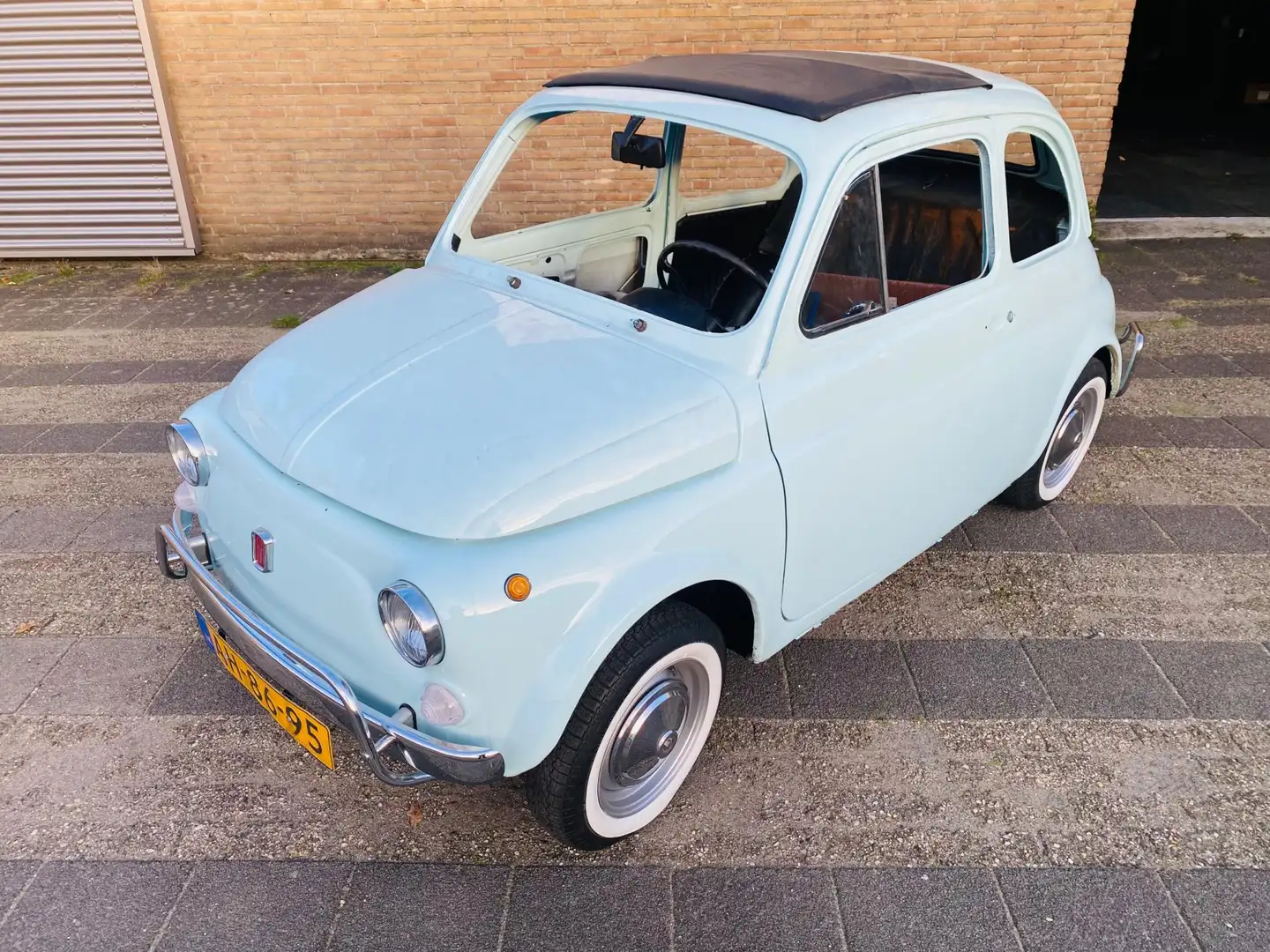 Fiat 500 500 Gerestaureerd Blauw - 1