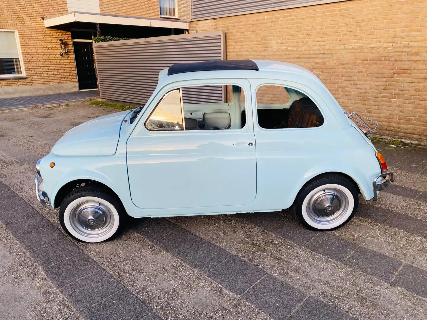 Fiat 500 500 Gerestaureerd Blauw - 2