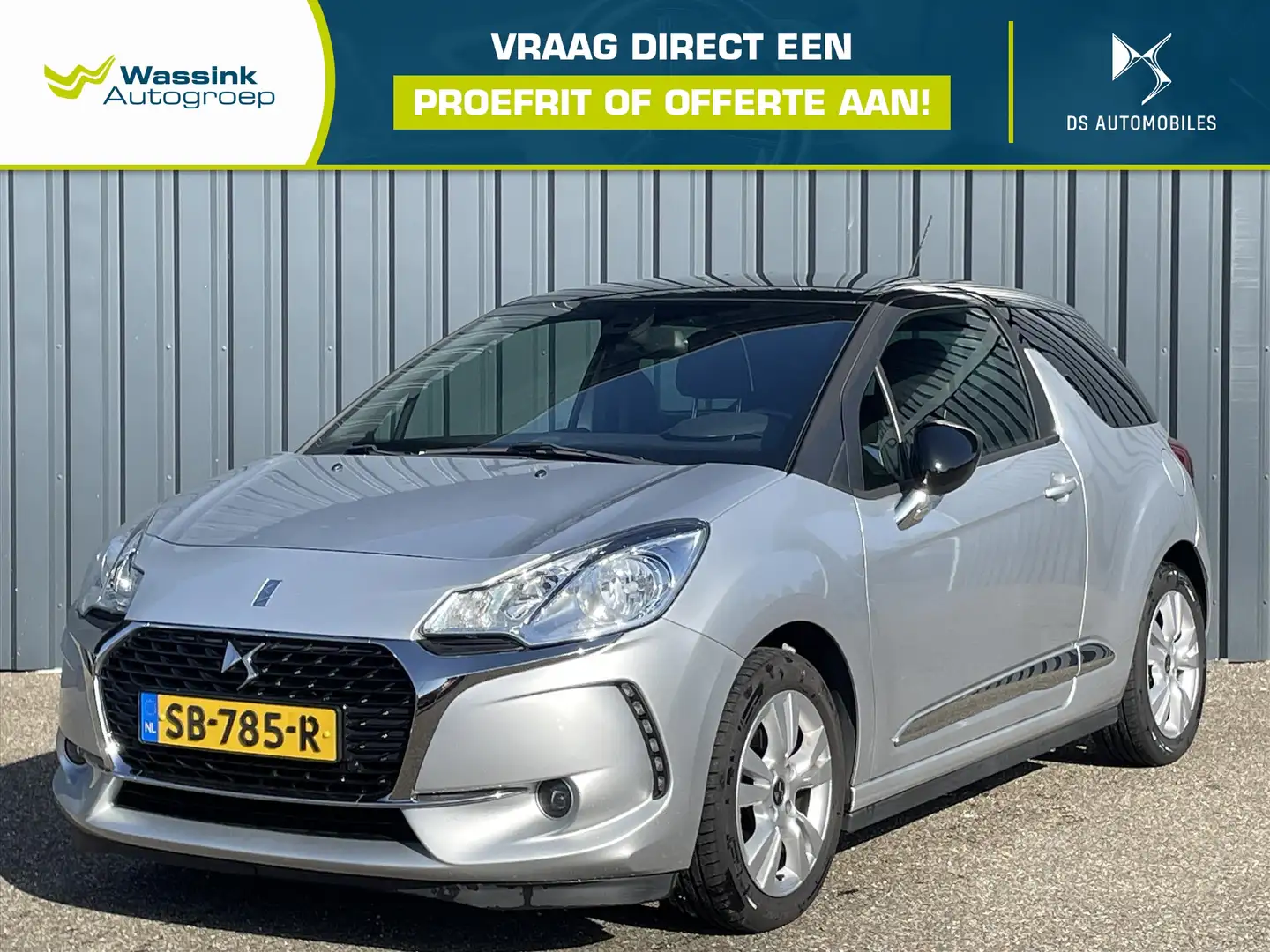 DS Automobiles DS 3 1.2 Turbo 110pk Business I DAB I Navigatie I Parke Gris - 1
