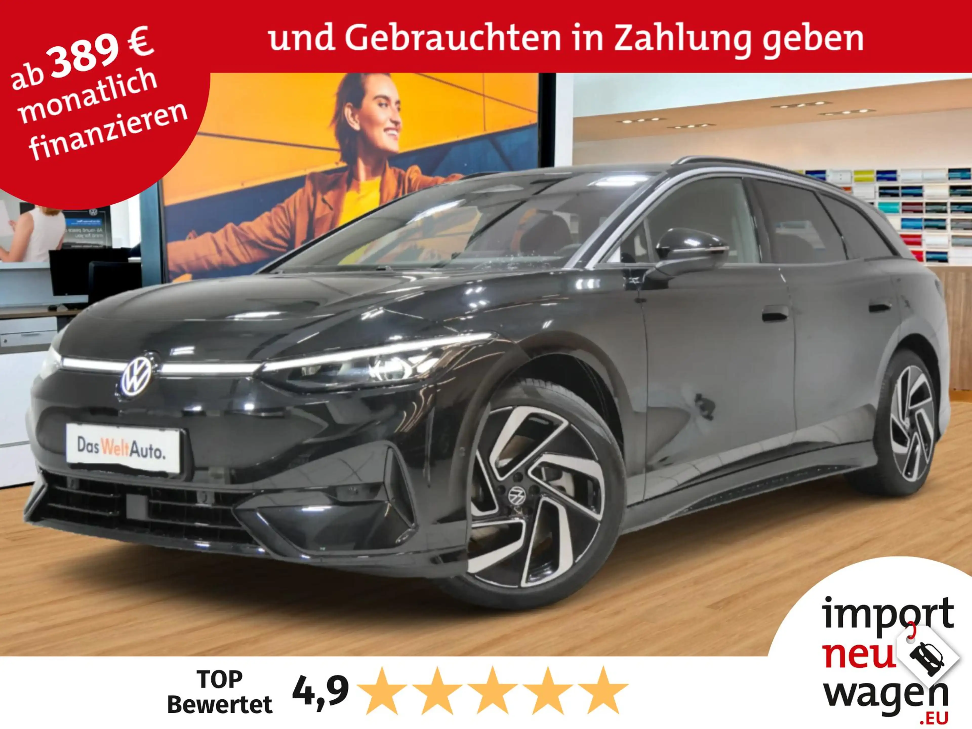 Volkswagen ID.7 Tourer Pro S AHK+Wärmepumpe+360° Kamera+DCC uvm!