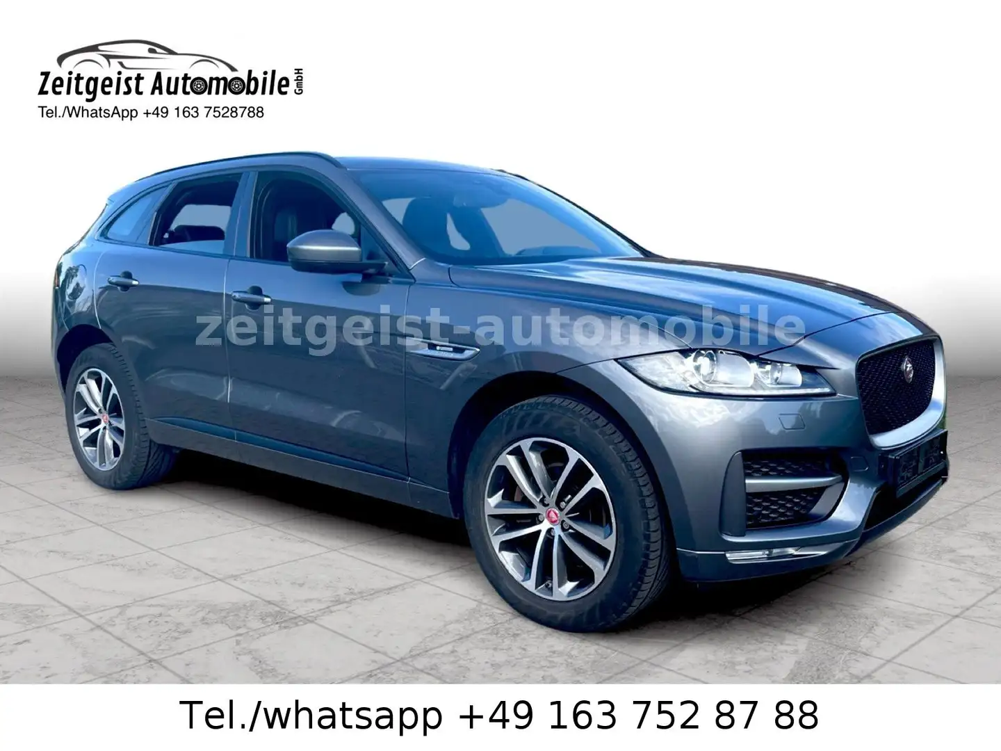Jaguar F-Pace F-PACE R-Sport AWD*PAN-DACH*LEDER*SERVICE NEU*11 Zwart - 1