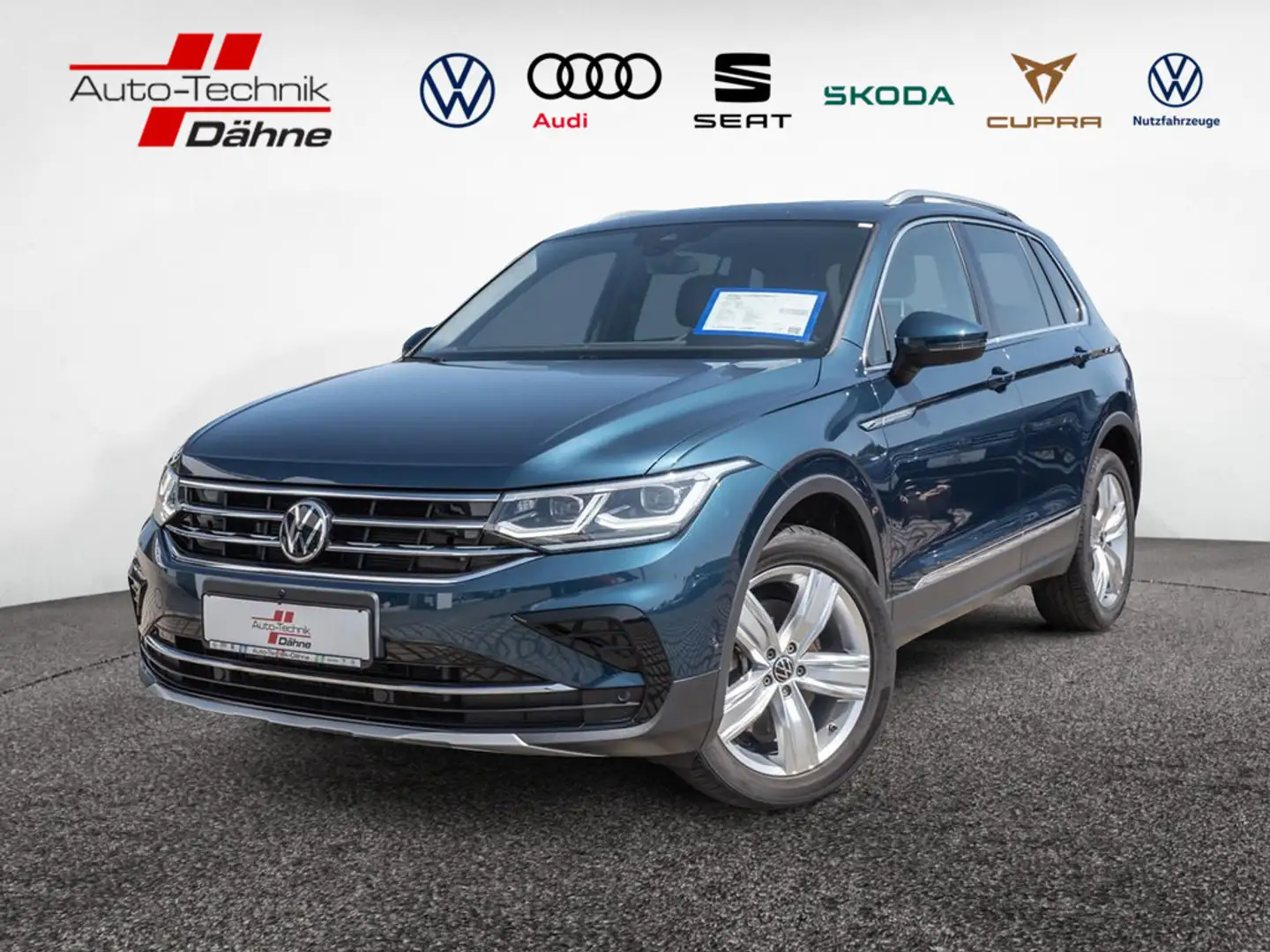 Volkswagen Tiguan 2.0 TDI SCR Elegance 4MOTION STANDHZ Blau - 1