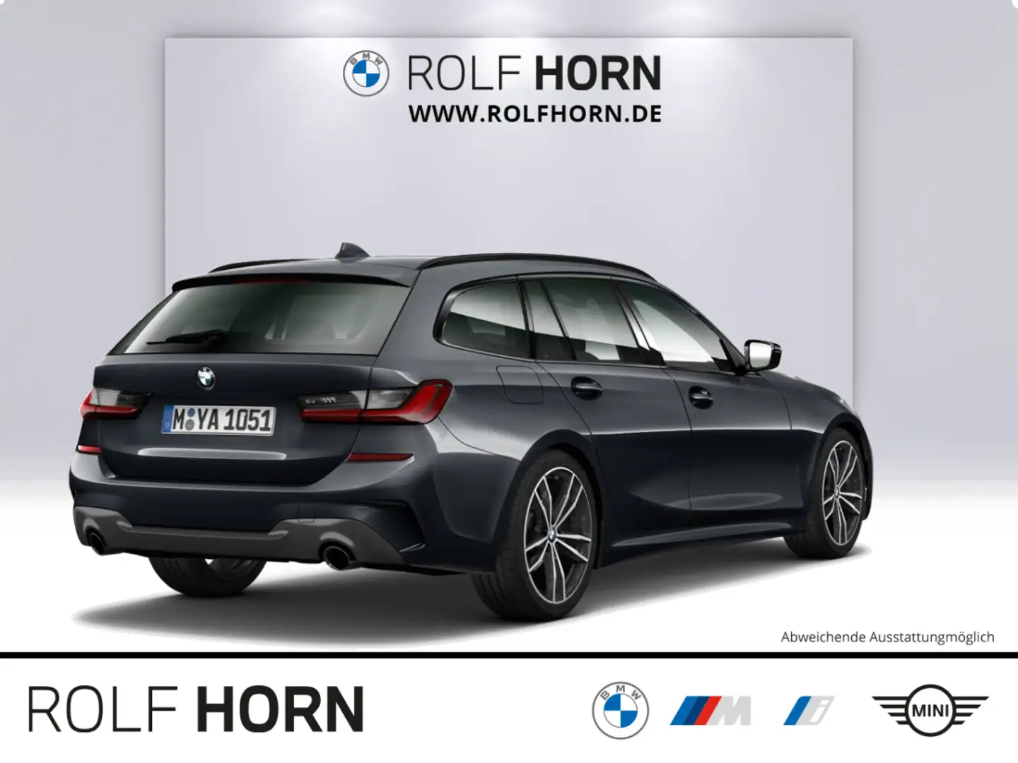 BMW 320 d xDrv Touring M Sportpaket HiFi Navi PDC 19" Gris - 2