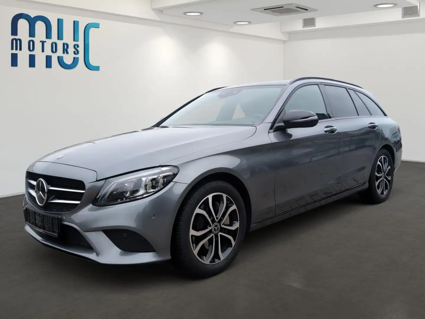 Mercedes-Benz C 220 d T Avantgarde~MultiBea.~Pano~Burm~HuD Grau - 1