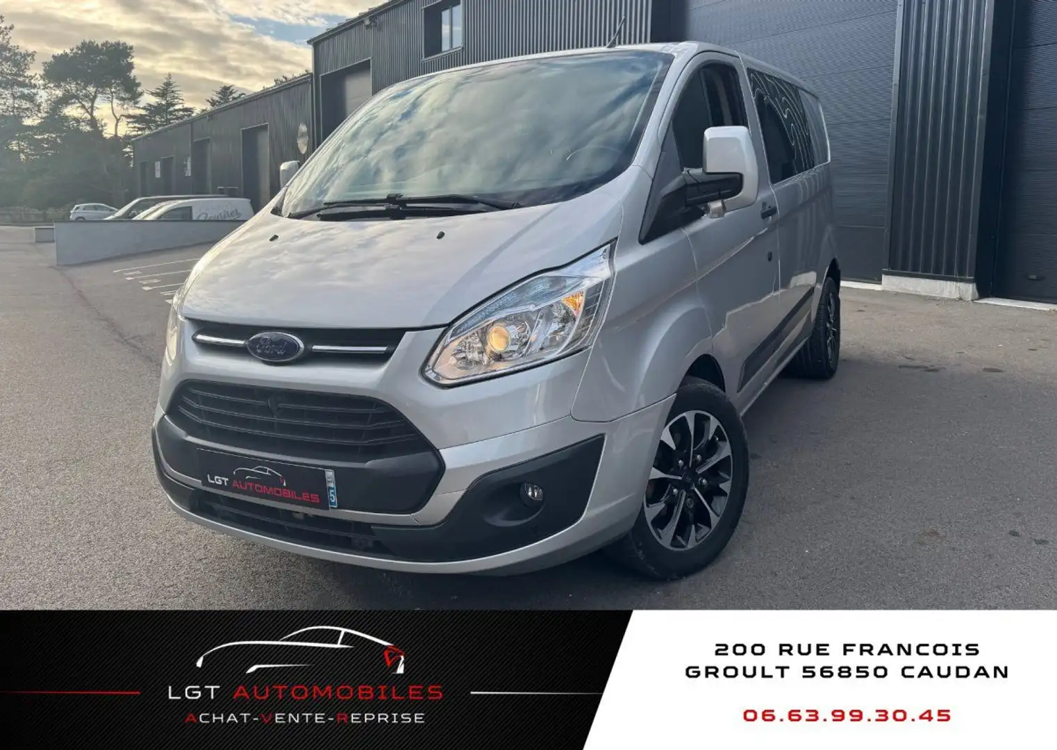 Ford Transit Custom 310 L1H1 2.2 TDCi 125ch Trend Grau - 1