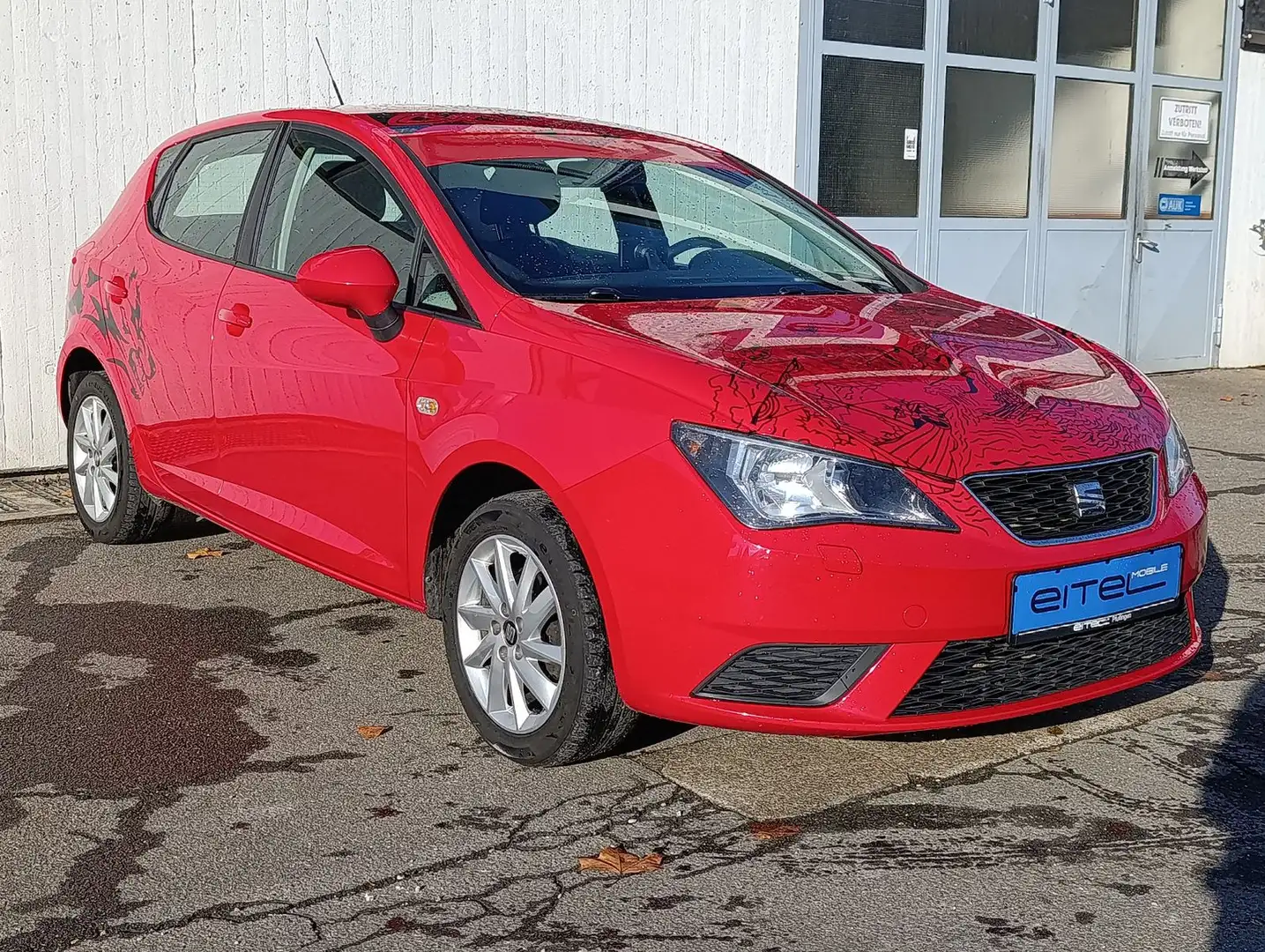 SEAT Ibiza Lim. Style Salsa Klima Navi SHZ Rood - 2