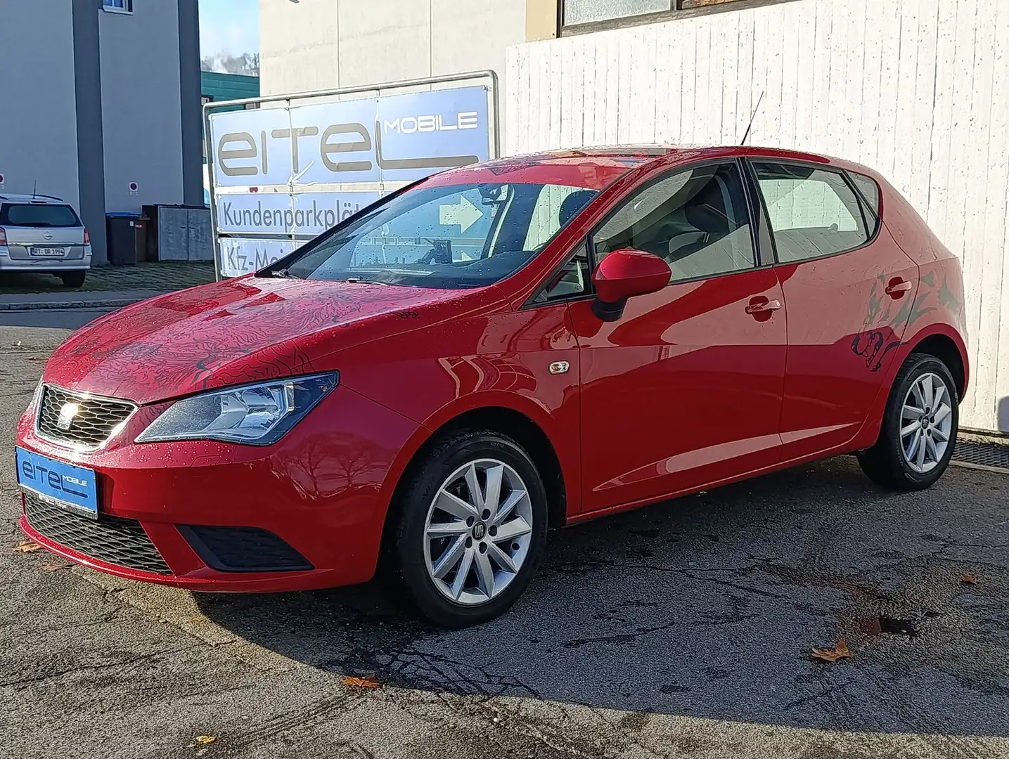 SEAT Ibiza Lim. Style Salsa Klima Navi SHZ Rood - 1
