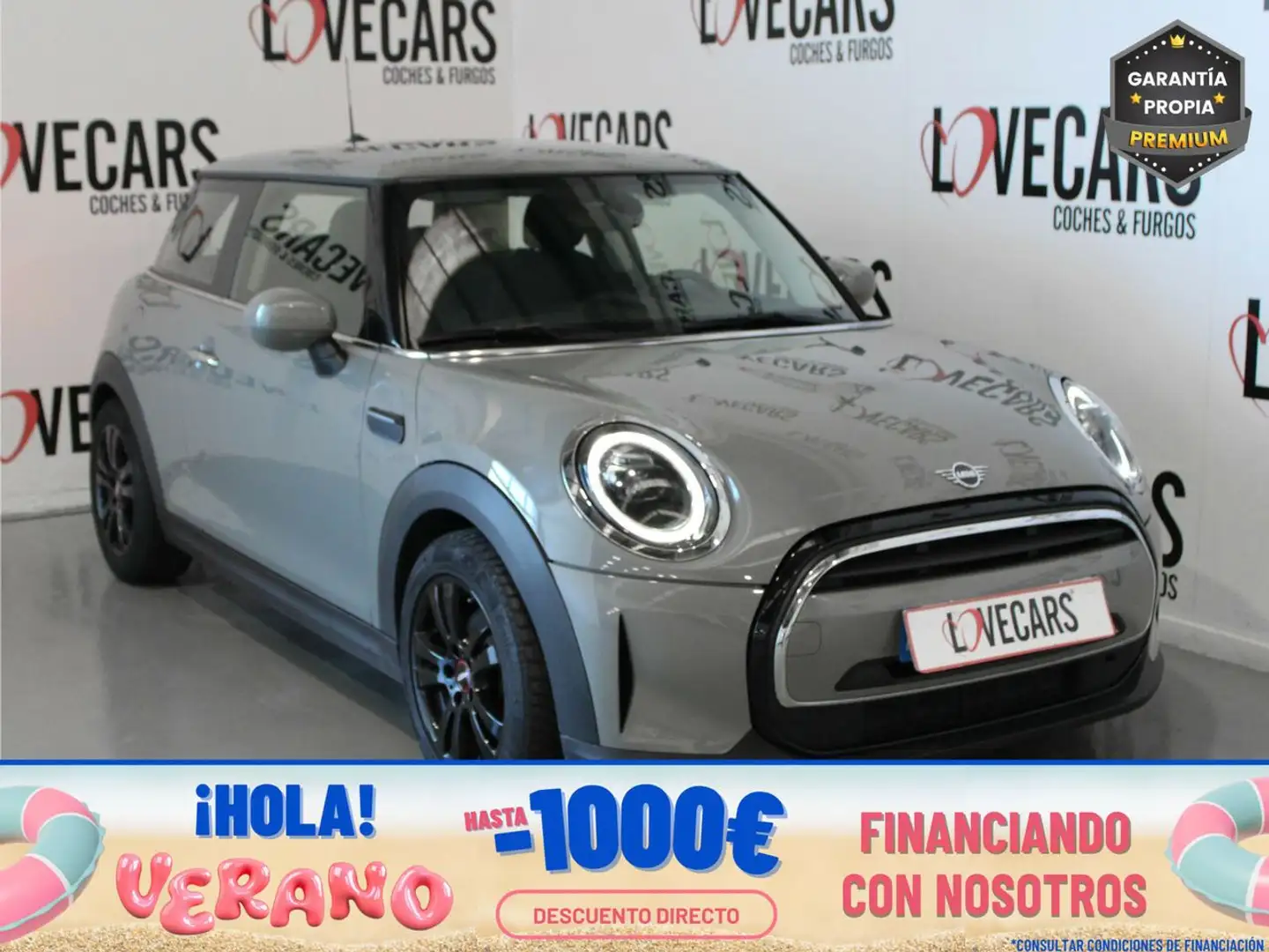 MINI One 1.5 3p 102 Gris - 1