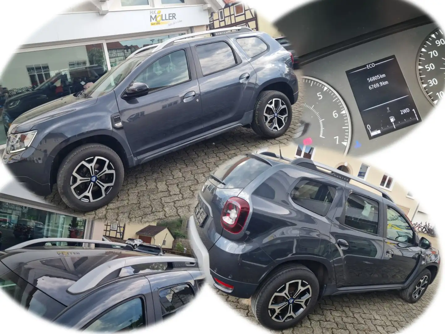 Dacia Duster Blue dCi 115 4WD Celebration Grijs - 1