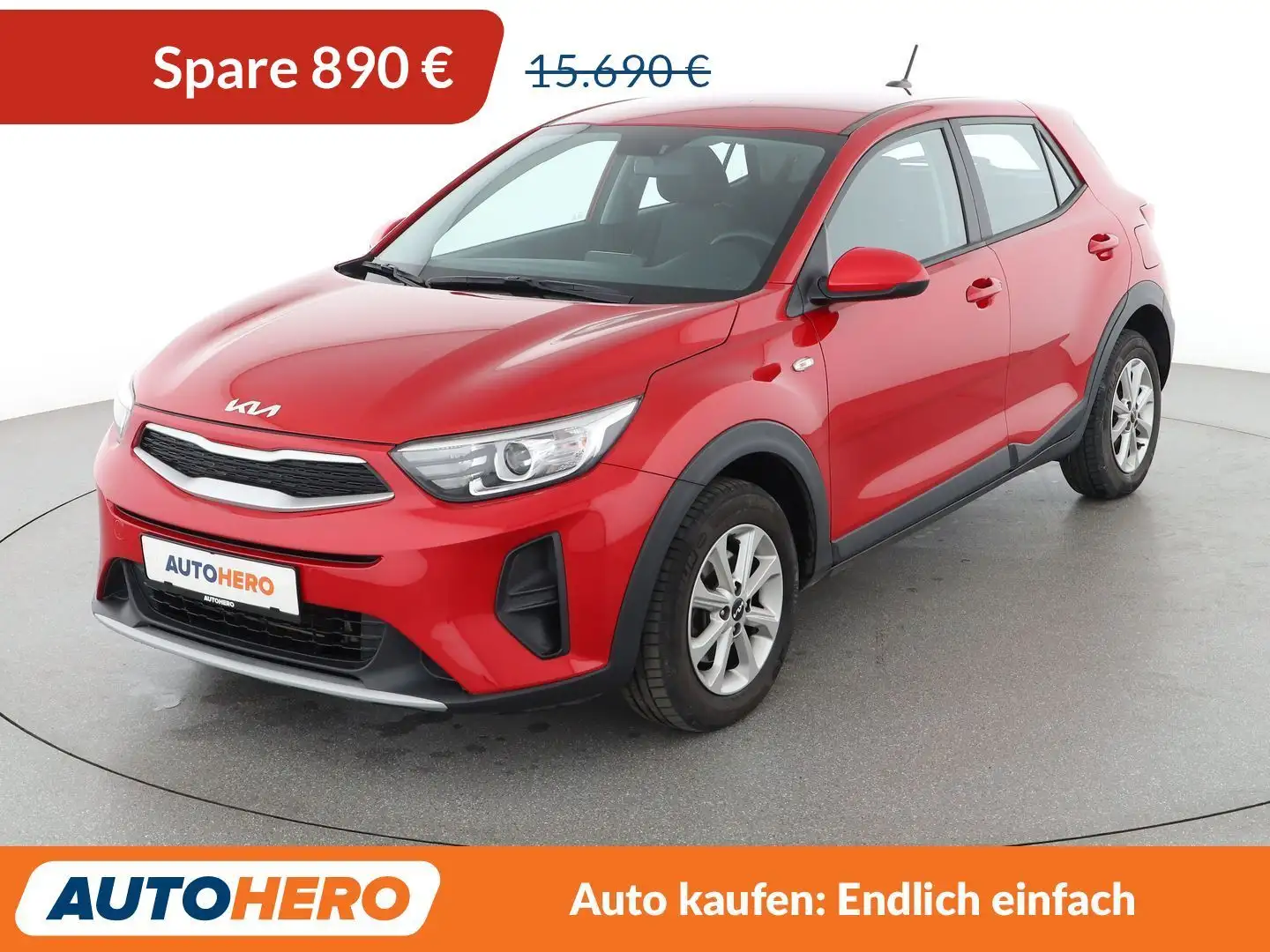 Kia Stonic 1.0 TGDI Edition 7*PDC*DAB*KLIMA*BLUETOOTH Rot - 1