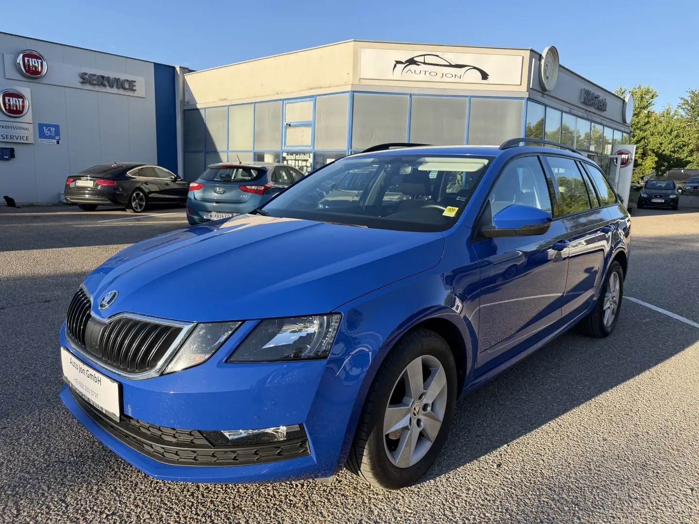 Skoda Octavia Ambition Combi Limited*Pickerl NEU*1 Besitz*MwSt. Blau - 1