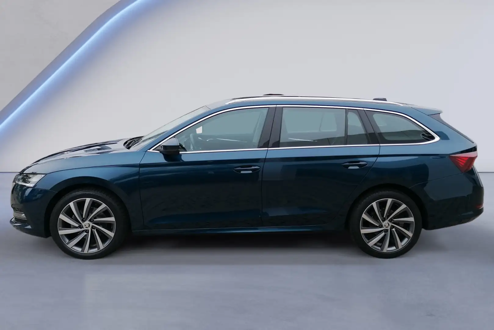 Skoda Octavia Combi 2.0 TDI DSG Style HEAD-UP+AHK Blau - 2