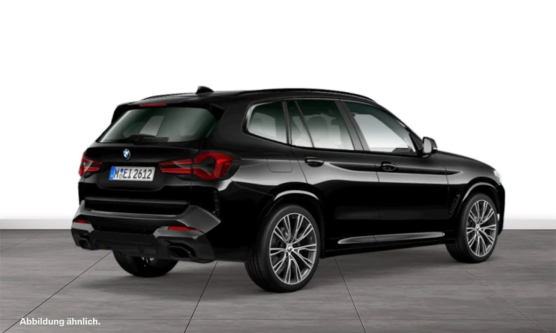 BMW X3 xDrive30i M SPORTPAKET+21"ALU+PANORAMA+STANDHEIZUN Schwarz - 2