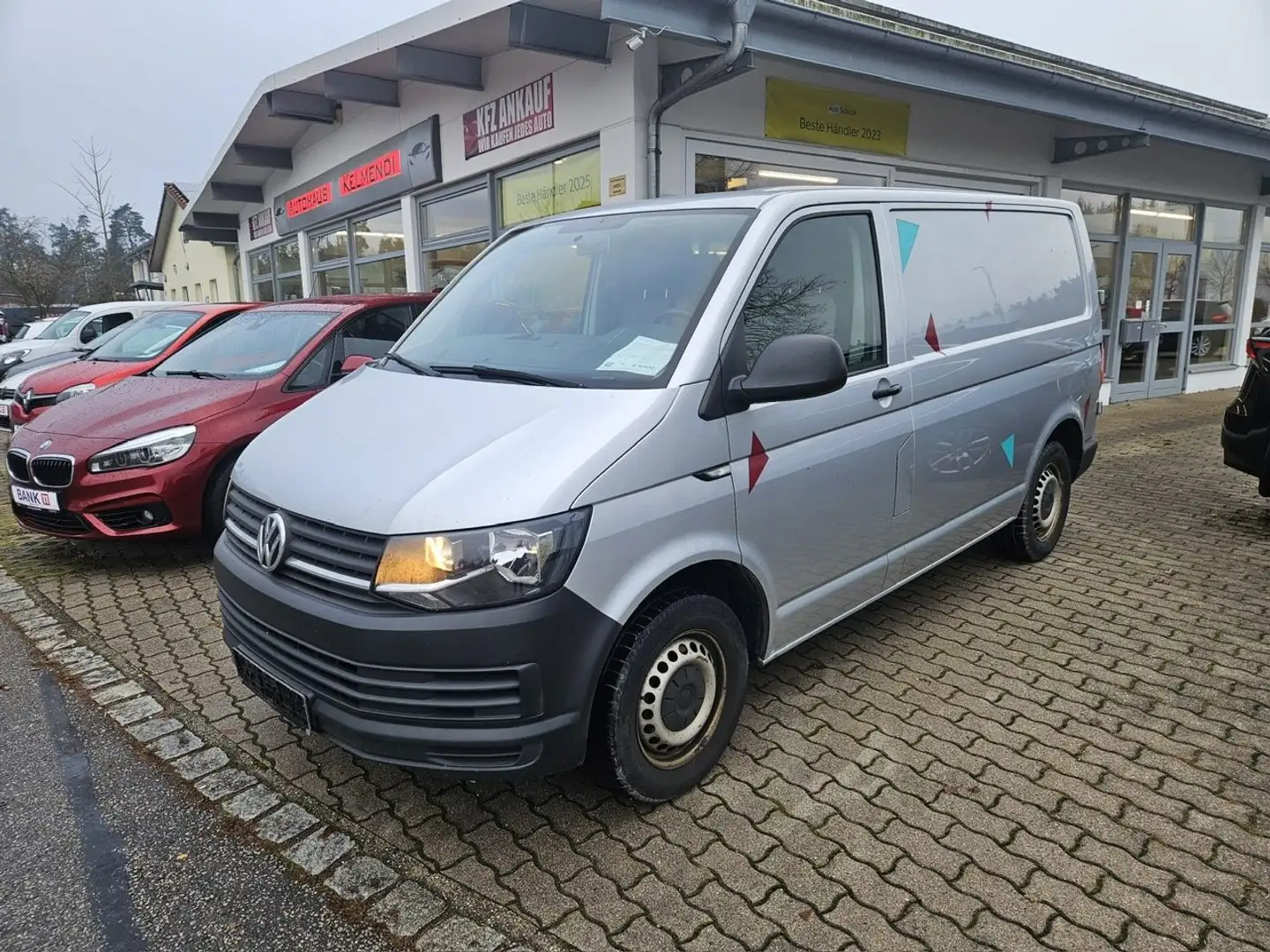 Volkswagen T6 Transporter Kasten EcoProfi - TÜV 01.2027. - MwSt. - Grau - 1