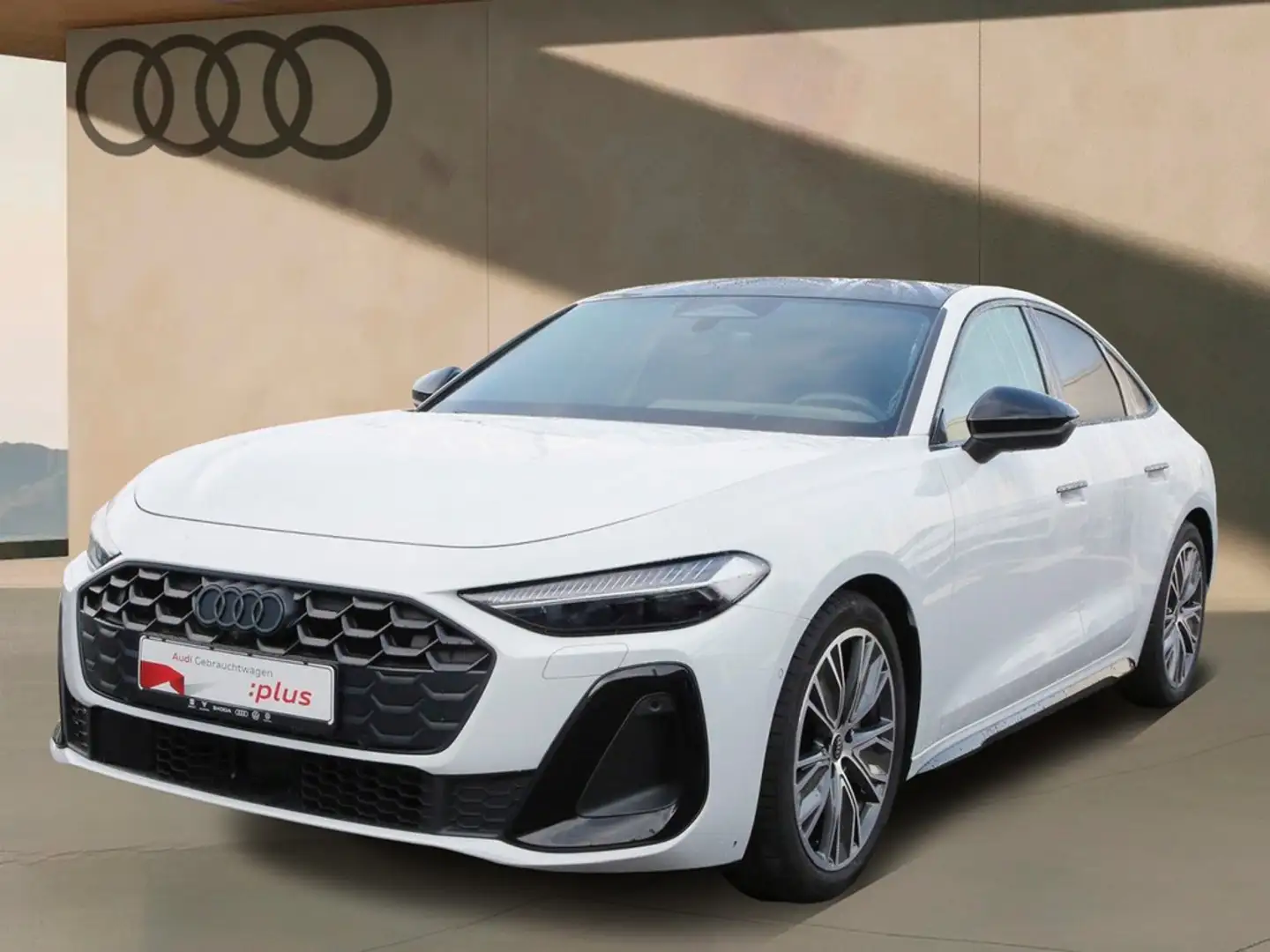 Audi A5 Lim. TDI Q S line 19"|LEDER|PANO|MATRIX Weiß - 2