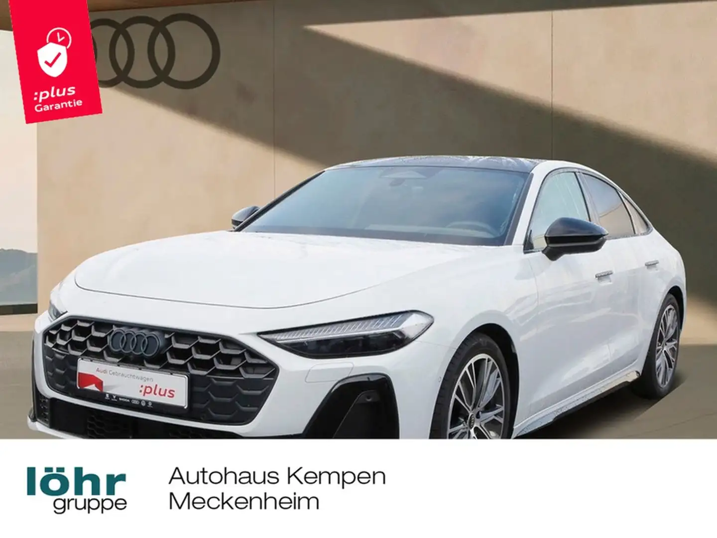 Audi A5 Lim. TDI Q S line 19"|LEDER|PANO|MATRIX Weiß - 1