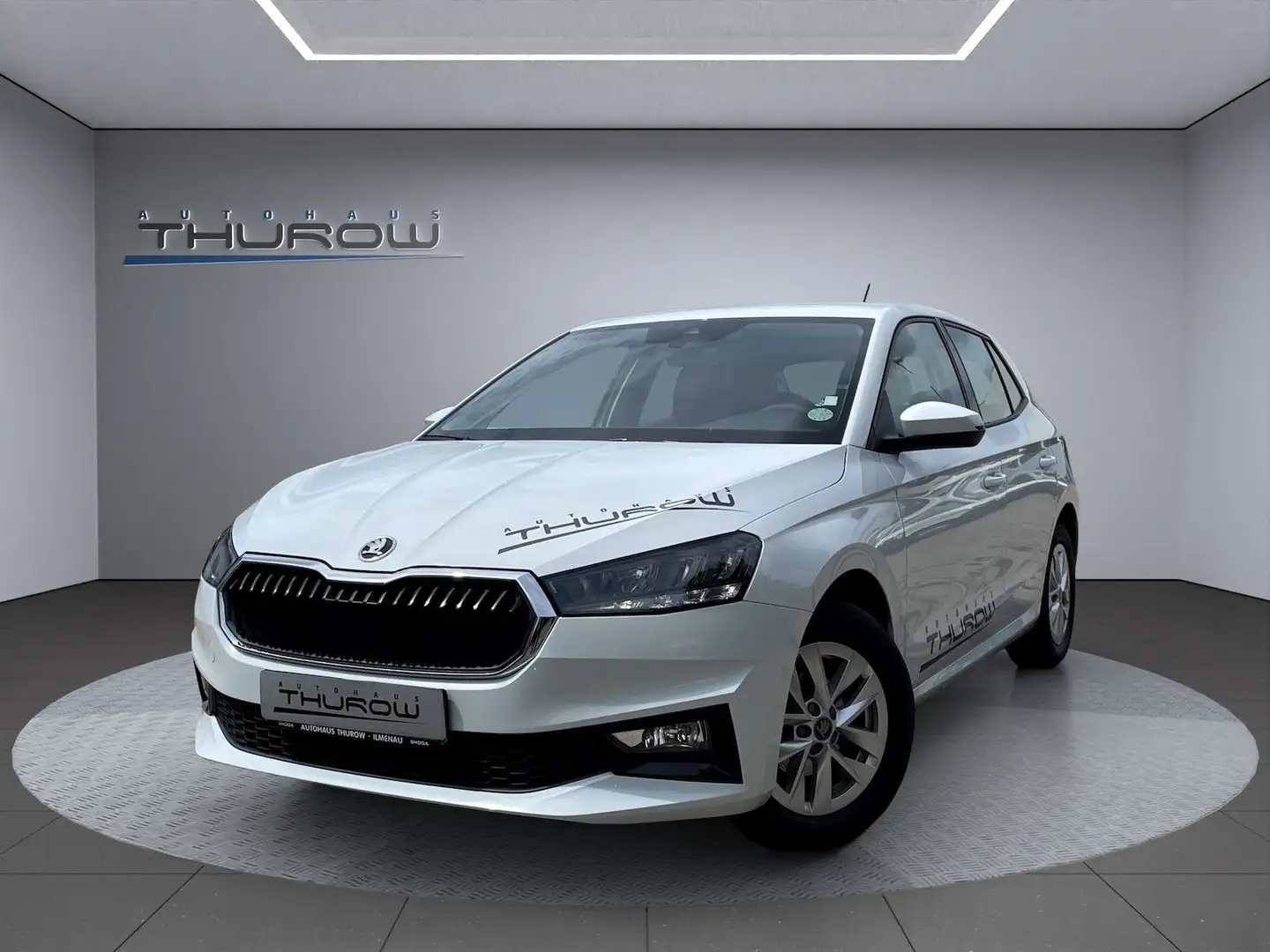 Skoda Fabia 1.0 TSI Selection LED Smartlink SH LM NSW Weiß - 1