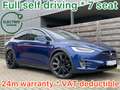 Tesla Model X Long Range*Raven*7PL *FSD *VAT21% Bleu - thumbnail 1