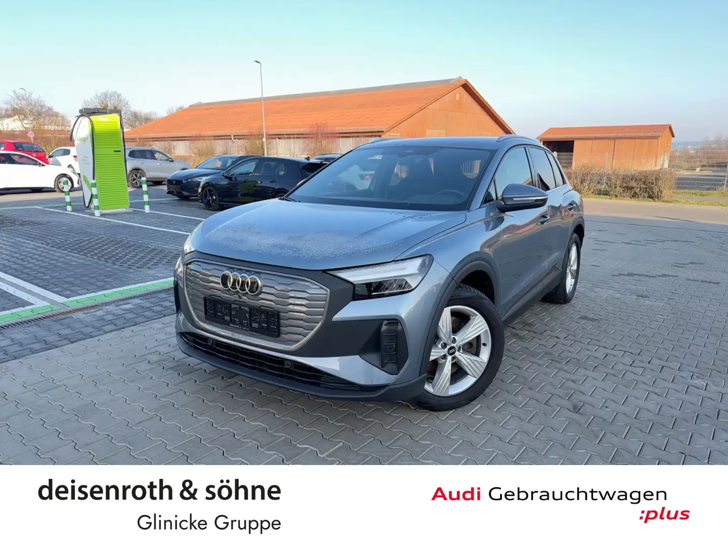 Audi Q4 e-tron 40 AHK/Nav/sound/Assist/Temp/LED/EPH Blau - 1