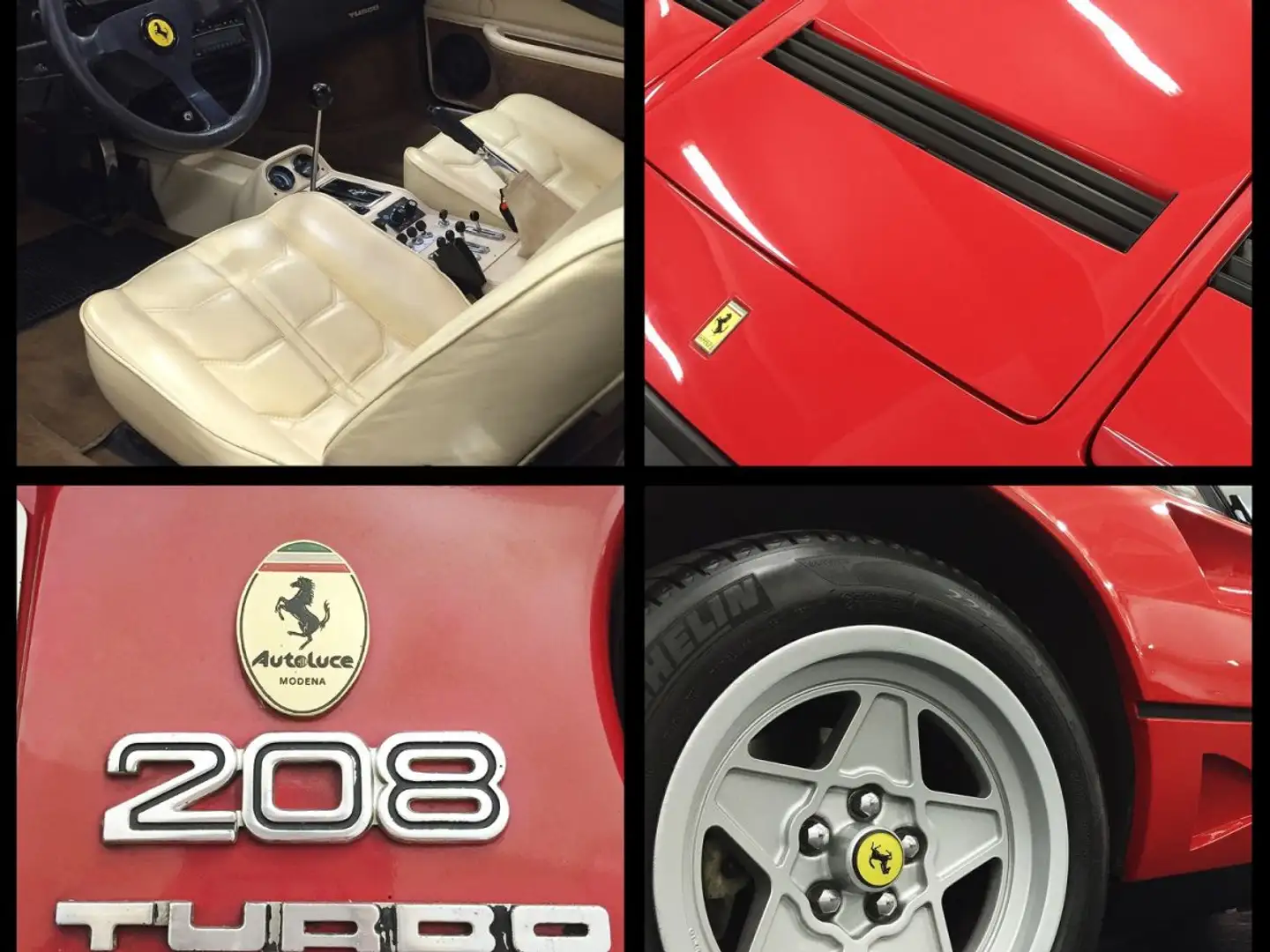 Ferrari 208 V8 Turbo 1 Złoty - 2