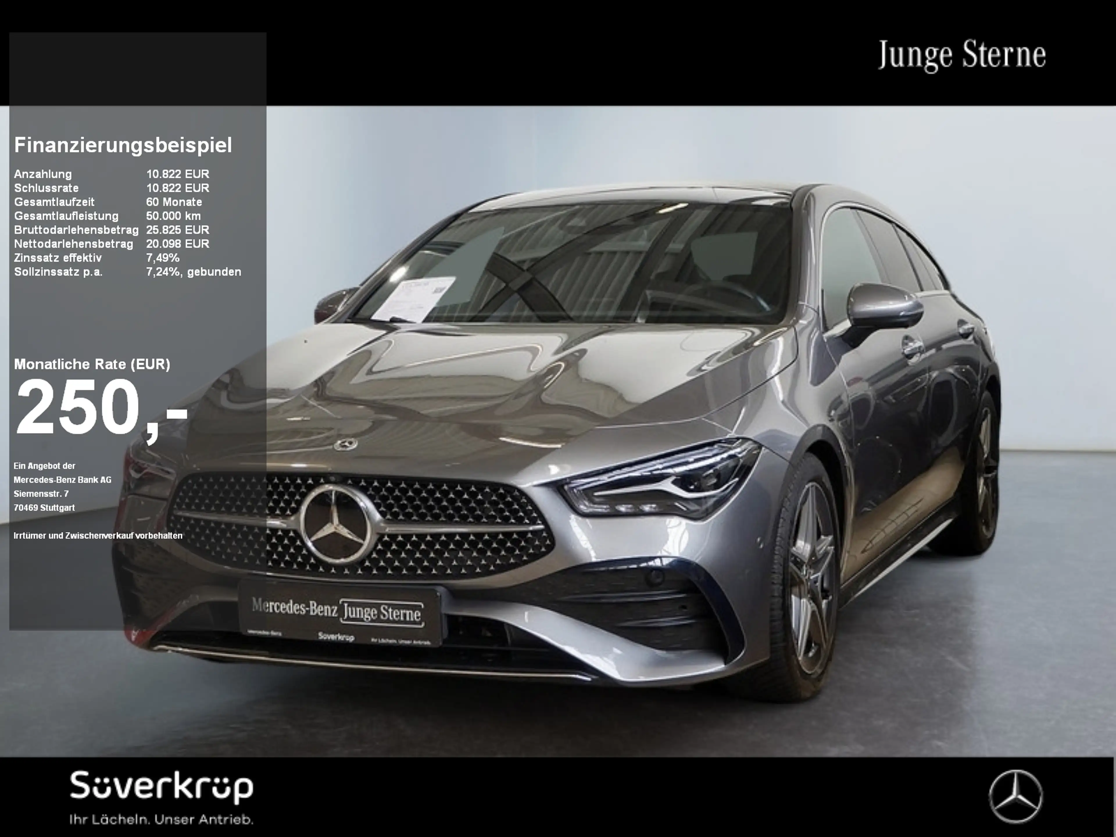 Mercedes-Benz CLA 200 SB AMG 360 AHK DISTR KAMERA PANO SPUR