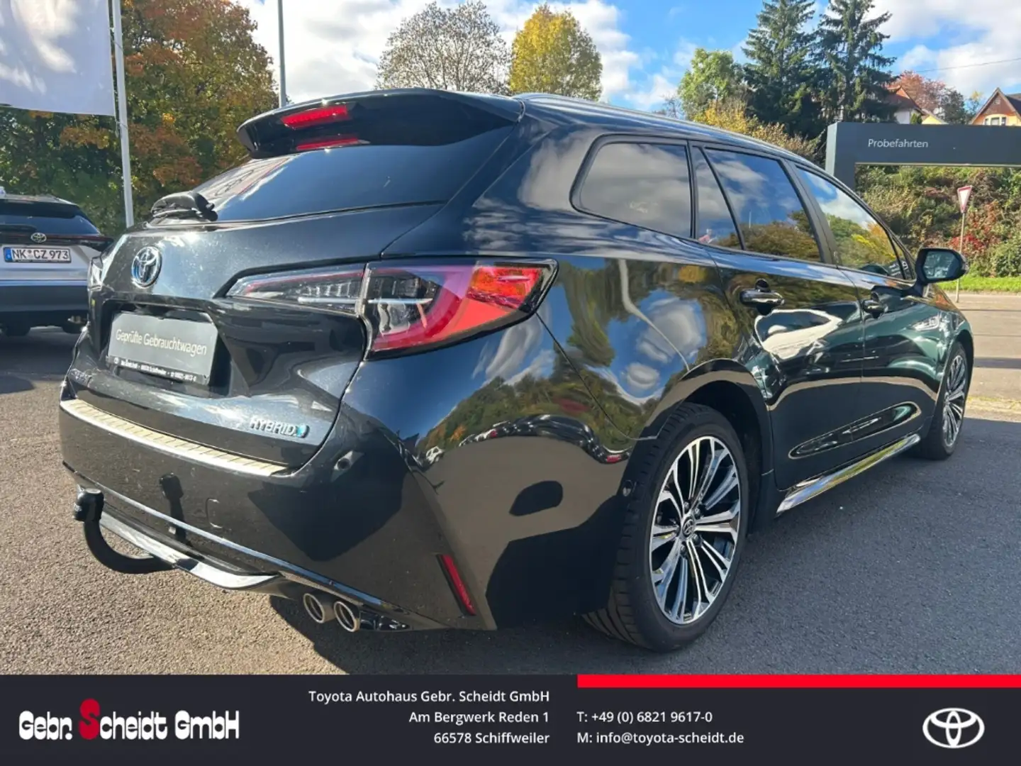Toyota Corolla Touring Sports Hybrid Team D 2.0 EU6d LED-Hauptsch Schwarz - 2