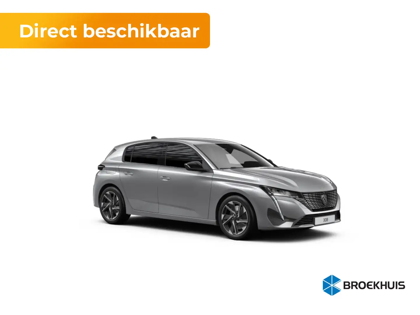 Peugeot 308 Allure | 17" lichtmetalen velgen 'HALONG' | Achter Grijs - 1