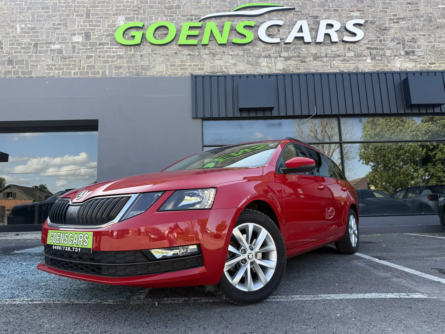 Skoda Octavia SW 1.0 TSI AMBITION,CUIR,GPS,CLIM DIG,GARANTIE😍 Rouge - 1