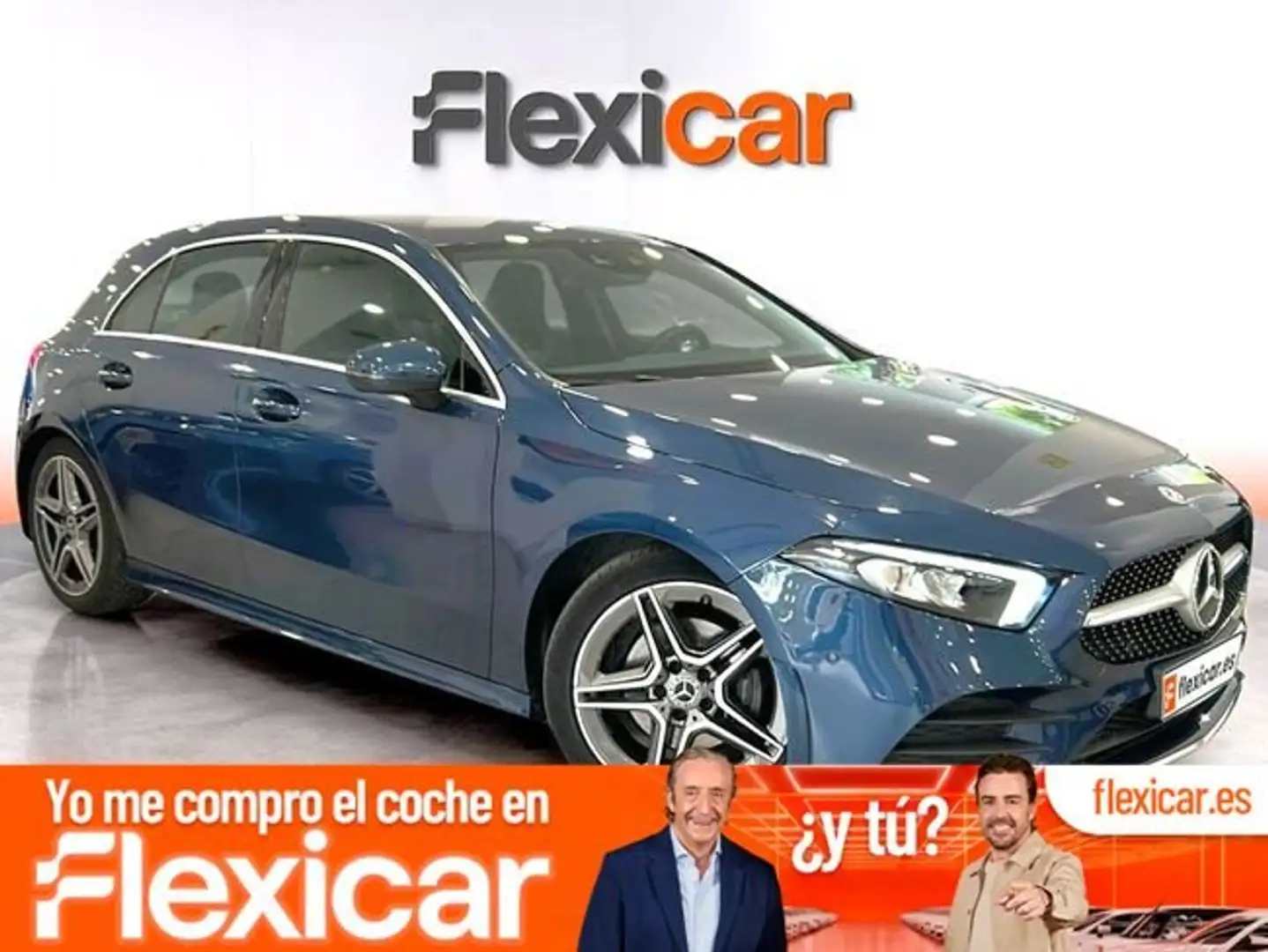Mercedes-Benz A 180 Sedán d Azul - 1