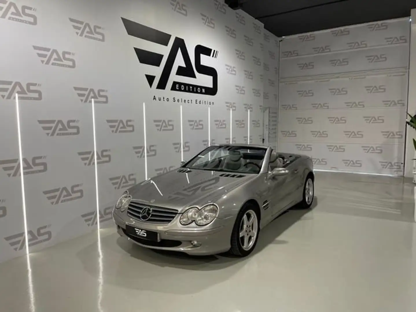 Mercedes-Benz SL 500 Aut. Gris - 1
