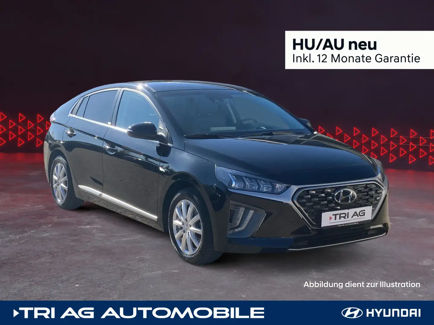 Hyundai IONIQ IoniqStyle Hybrid Klimaautomatik EInparkhilfe Ca Schwarz - 1