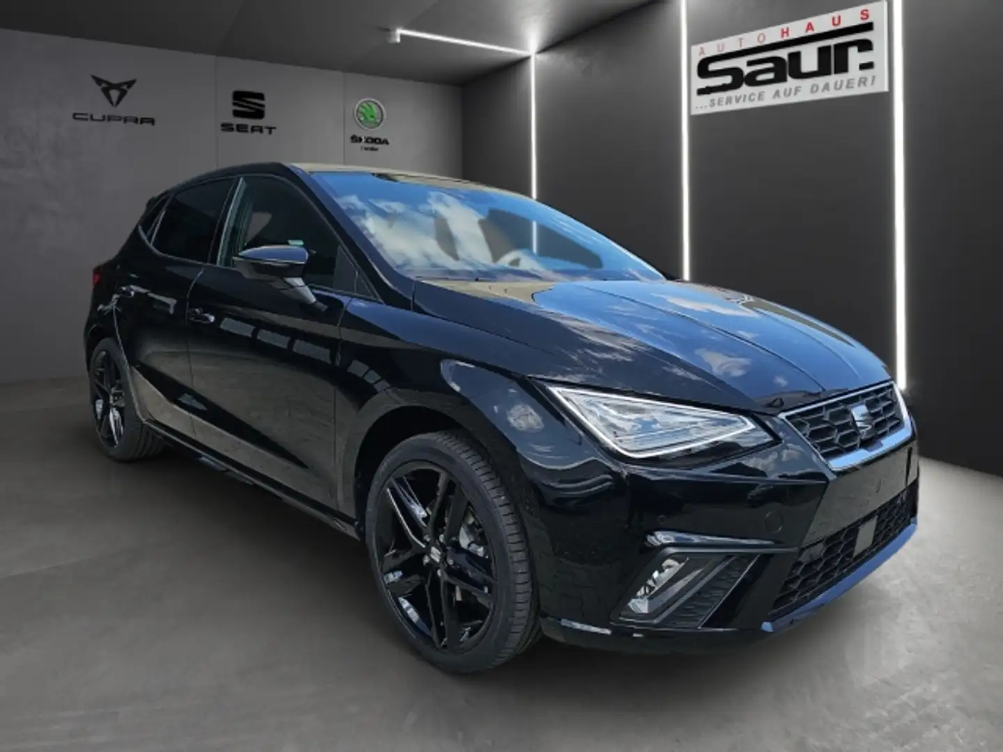 SEAT Ibiza FR Black Edition 1.0 TSI DSG SHZ RÜCKFAHRKAMERA KL Schwarz - 1