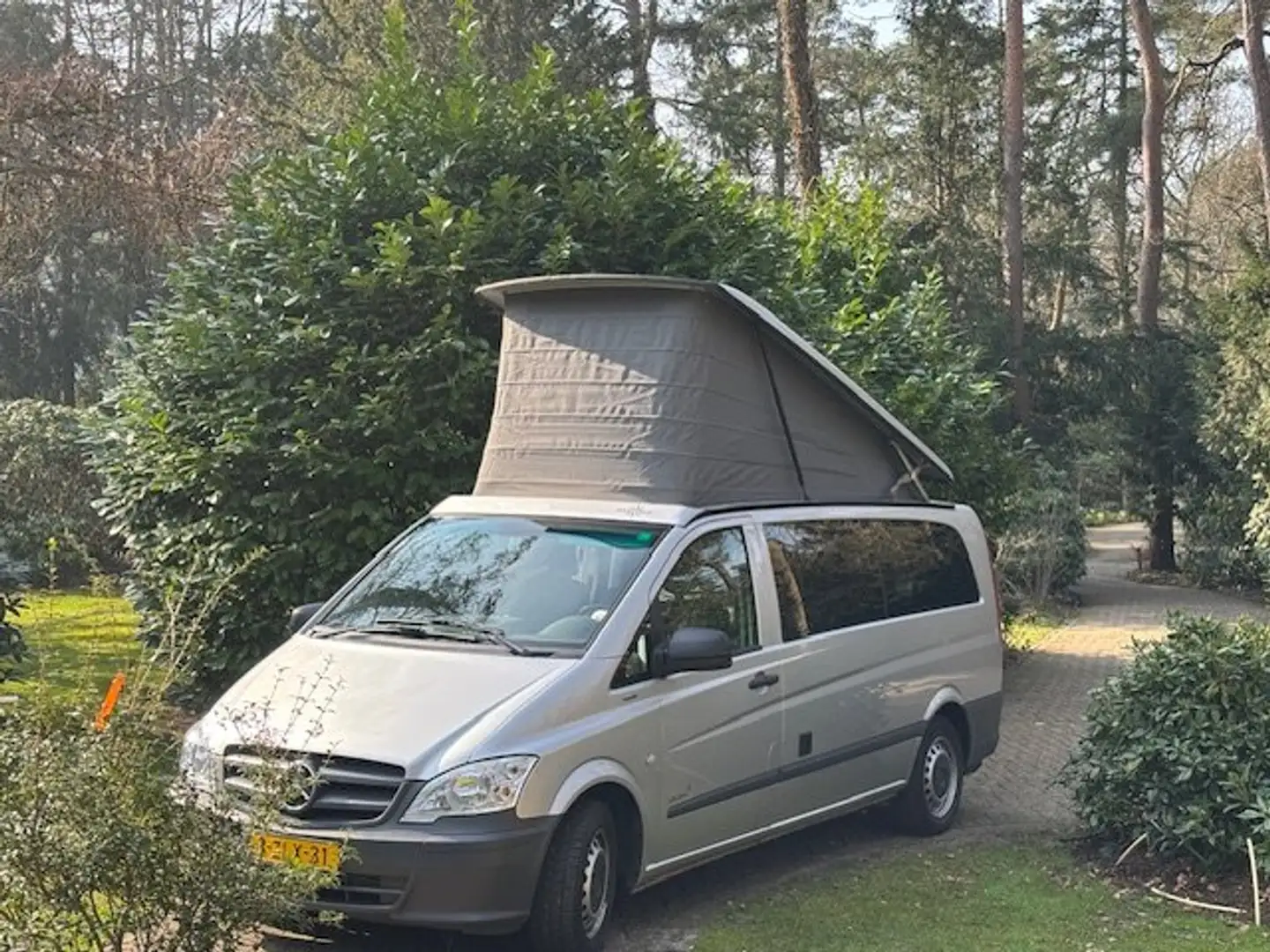 Caravans-Wohnm Westfalia Westfalia Jules Verne Camperbus srebrna - 2