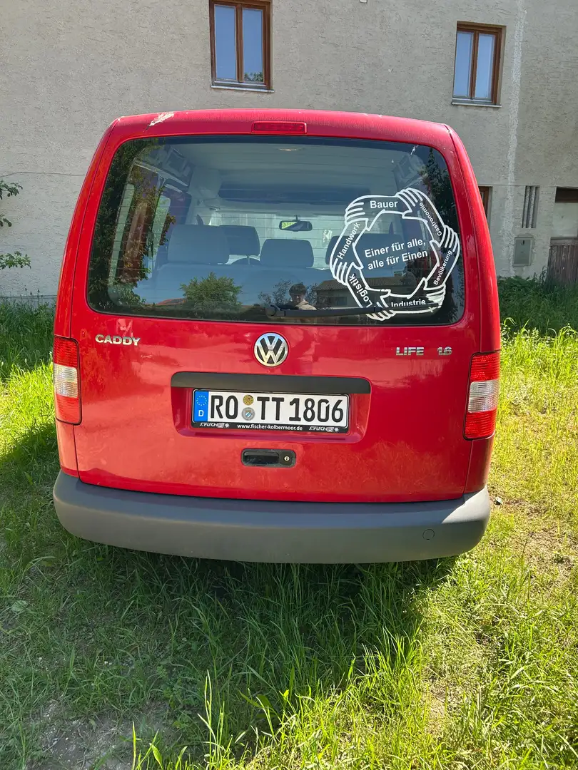 Volkswagen Caddy Caddy 1.6Life (5-Si.) Rot - 2
