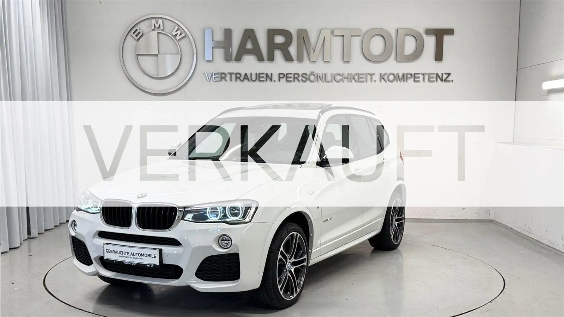 BMW X3 xDrive20d Blanc - 1