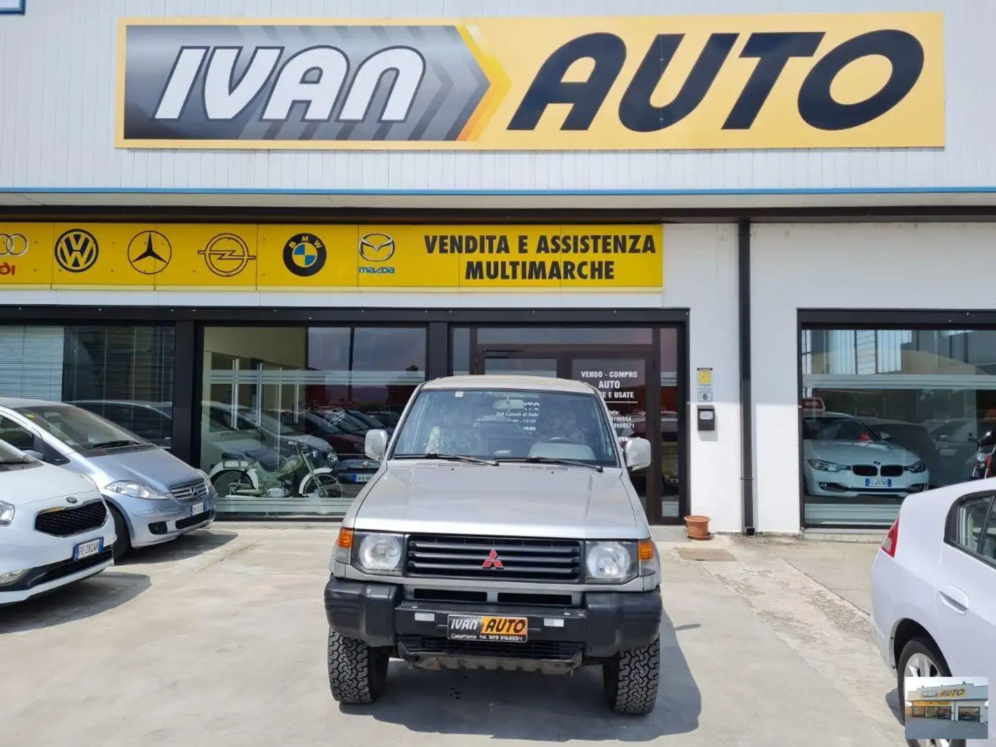 Mitsubishi Pajero 2.5 TDI-2 POSTI-4X4-ANNO 1997 Plateado - 1