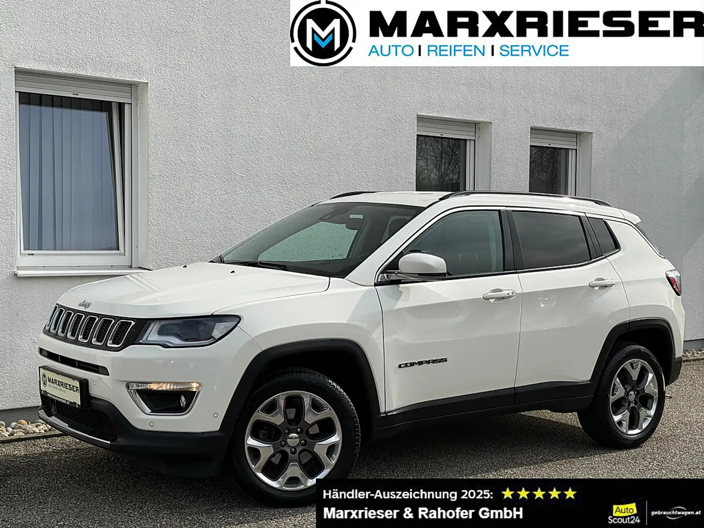 Jeep Compass 1,4 MultiAir AWD Limited Aut. | 1.Besitz | TOP!! Weiß - 1