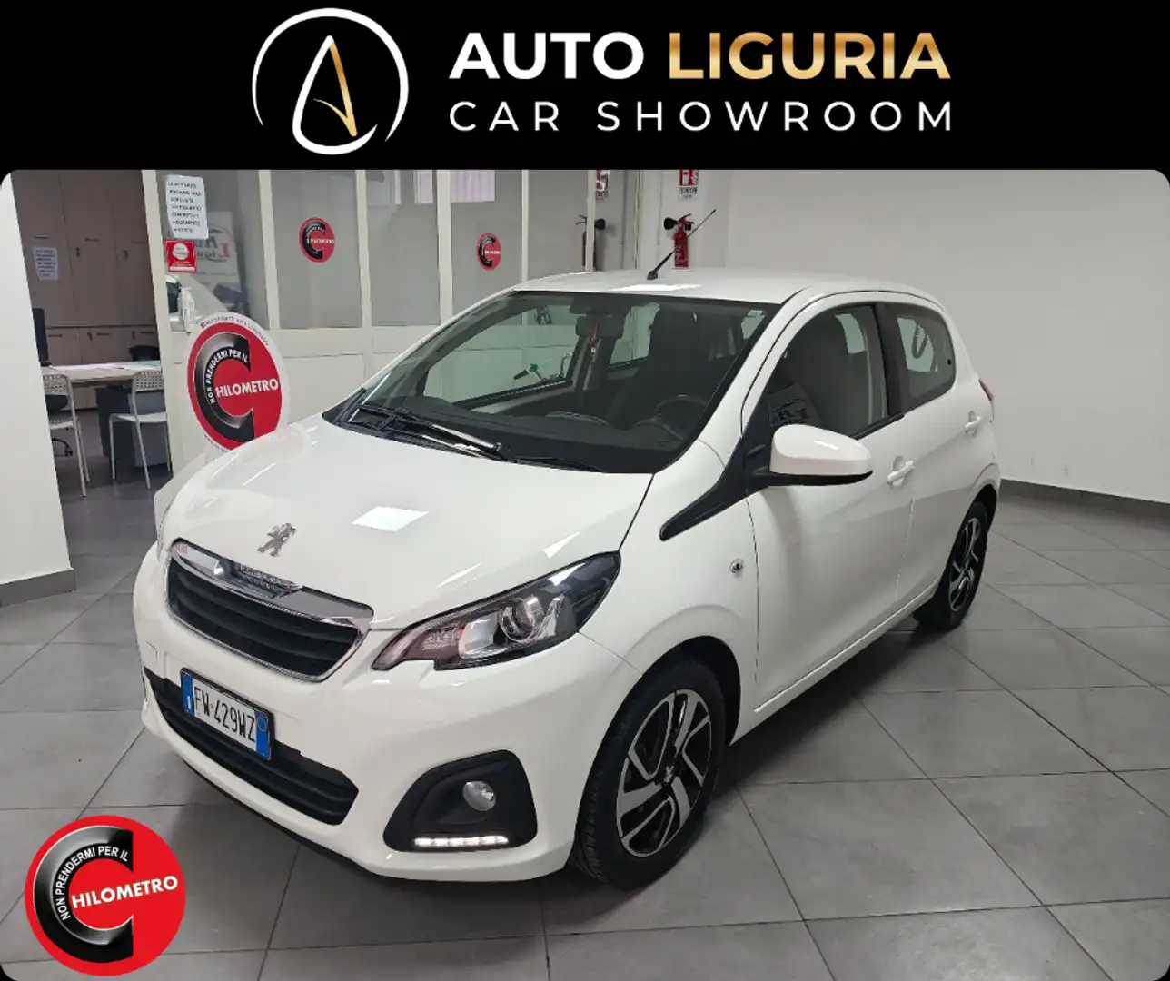 Peugeot 108 VTi 72 ETG 5 porte Allure AUTOMATICA Blanc - 1