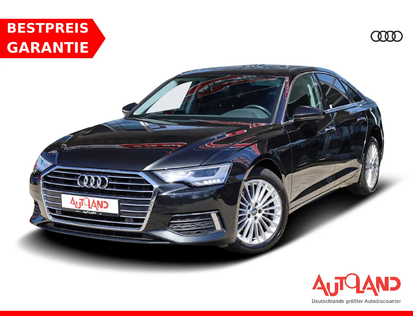 Audi A6 40 TDI design LED Navi AHK Standheizung PDC Gris - 1