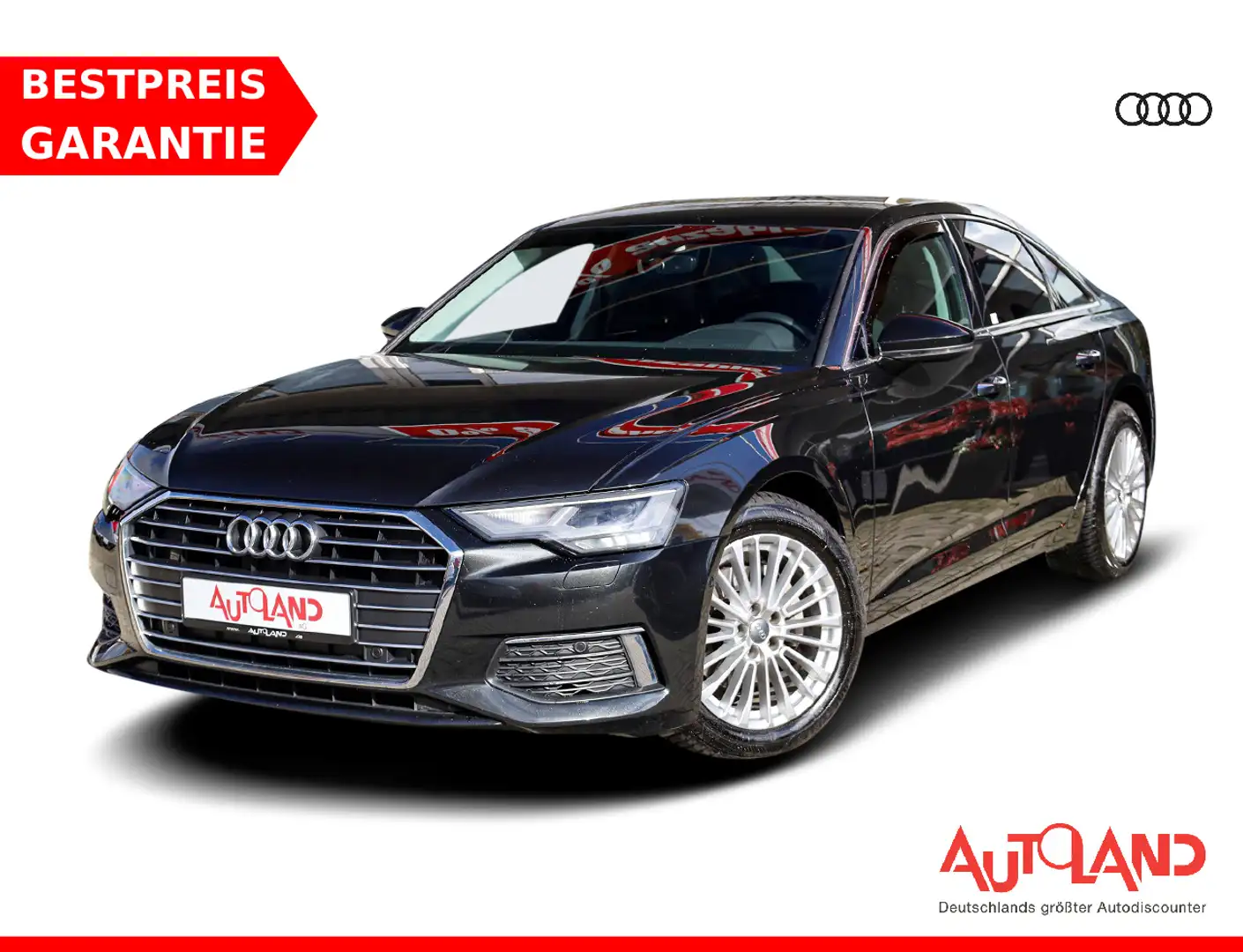 Audi A6 40 TDI design LED Navi AHK Standheizung PDC Grigio - 1