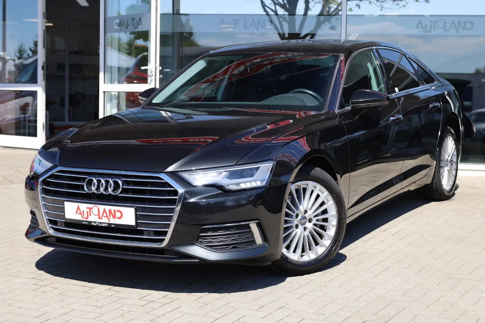 Audi A6 40 TDI design LED Navi AHK Standheizung PDC Gris - 2