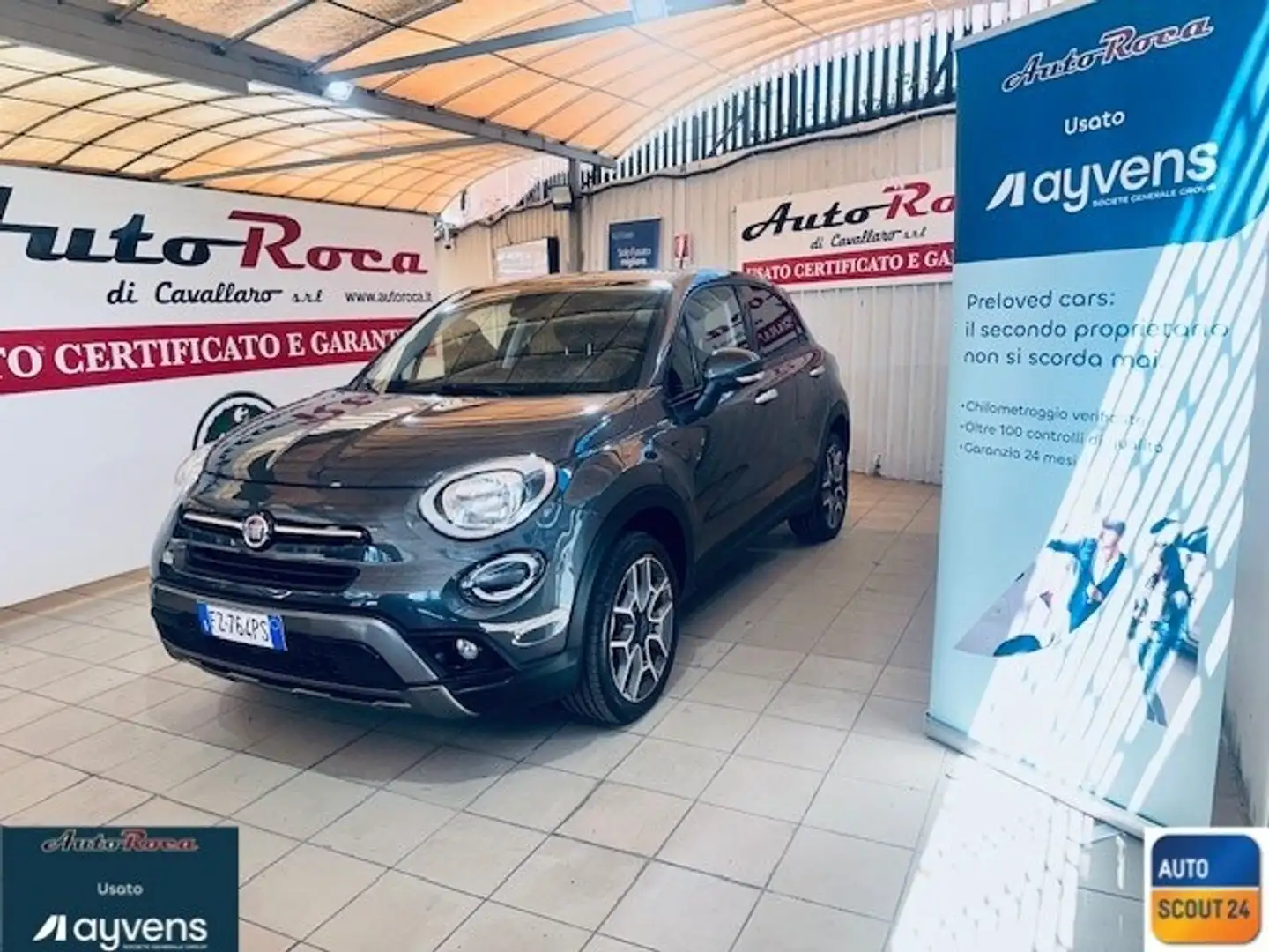 Fiat 500X 500X 2.0 MultiJet 150 CV AT9 4x4 City Cross Grigio - 1