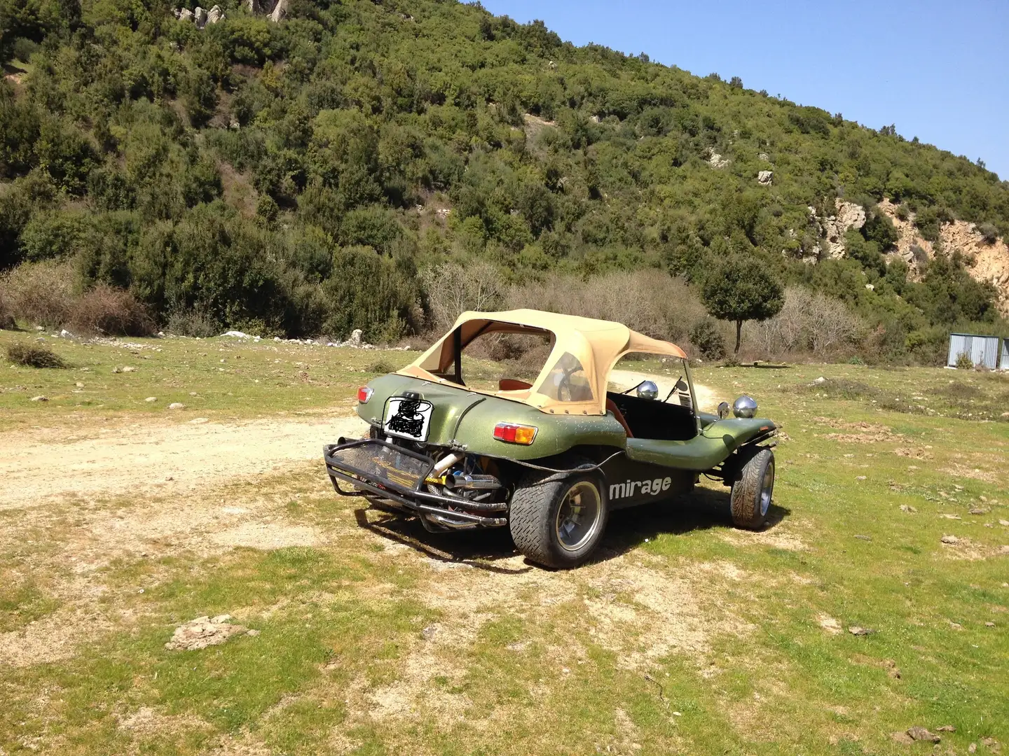 Volkswagen Buggy Зелений - 2