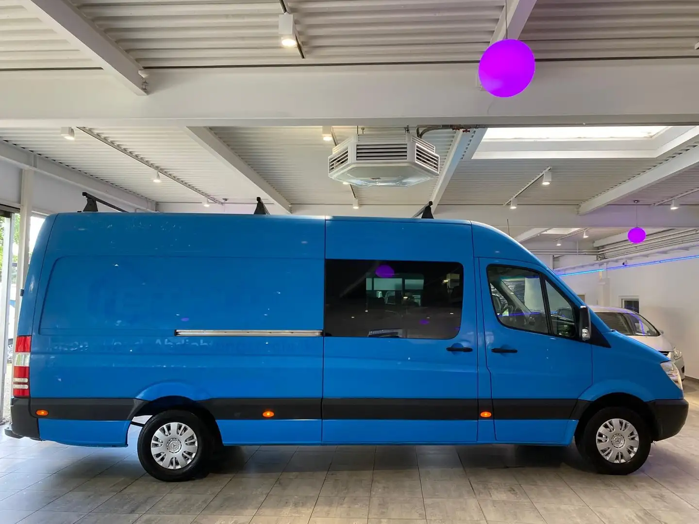 Mercedes-Benz Sprinter 313 CDI Maxi Hoch+Lang Mixto 6-Sitzer Azul - 2